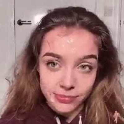 Slut With Cum Is A Happy Slut