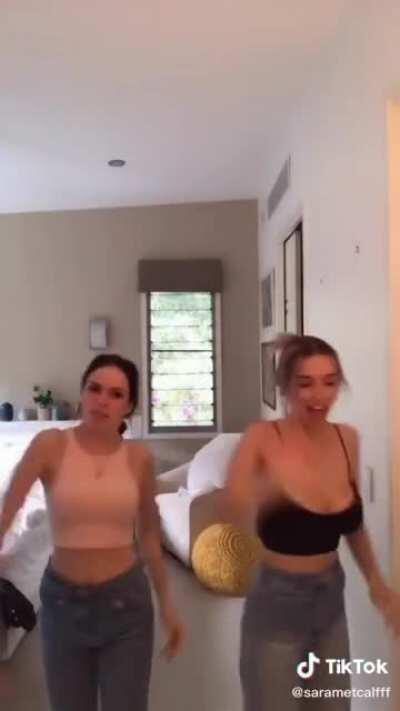 On her sister’s TikTok