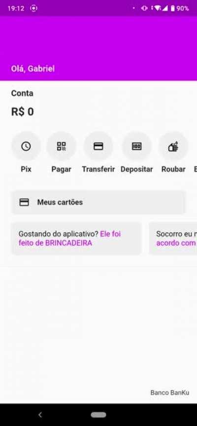 Depois de ver a simulação de fraude da urna, resolvi fazer um vídeo pra mostrar como é fácil hackear um banco digital também! /s