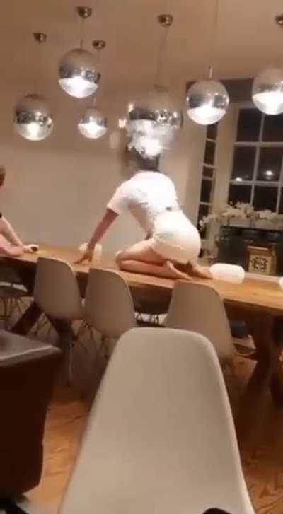 HMC while I dance on the kitchen table