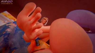 Dva, Widowmaker and Ashe 6 Feet Under (Allfs3D)