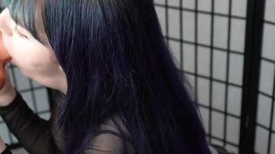 My throat literally looks like it's made of elastic here [oc]