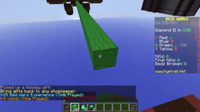 Was playing some bedwars with some friends...