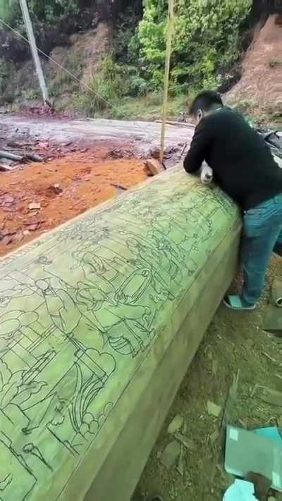 Large Scale Skilled Woodworking