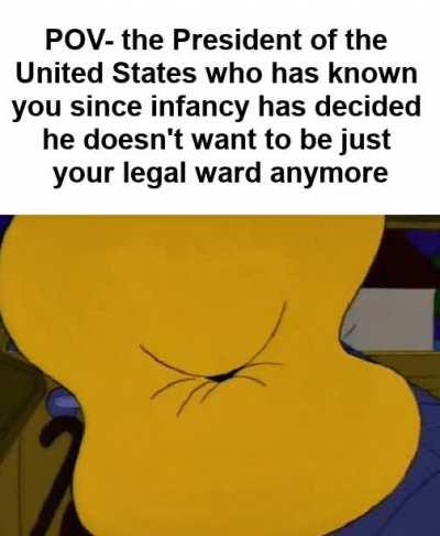 That's right folks, Grover Cleveland married the girl he used to push around in a baby carriage.