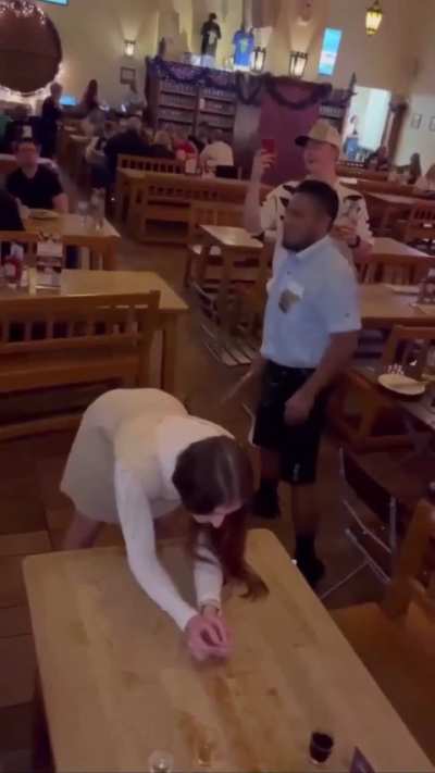 Best German job: Ass Paddling in Las Vegas