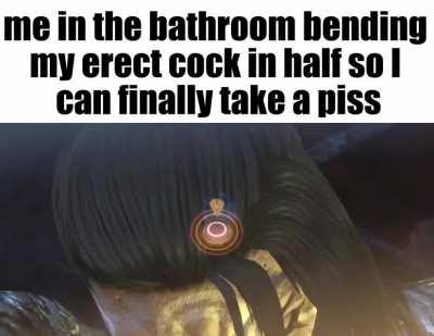 you gotta squat to aim it right