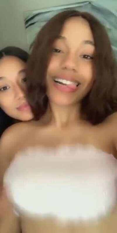 I love helping her drop these beautiful tits 😋 [OC]