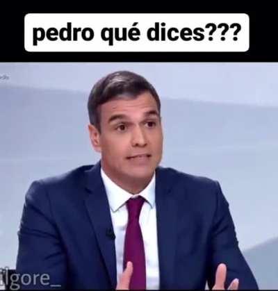 Pero Pedro que dices ?