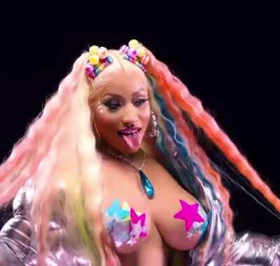 Nicki Minaj - Massive jiggle compilation from 'Trollz'