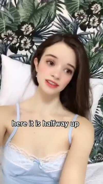 Beauty filters in korean TikTok