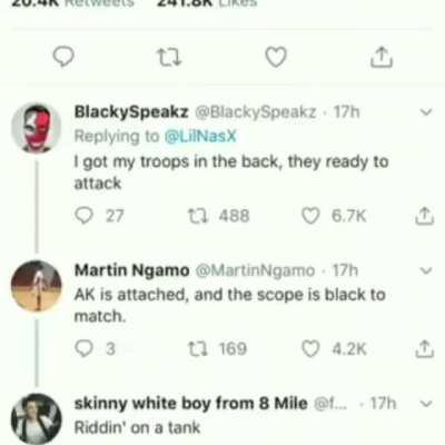 Old town road twitter remix