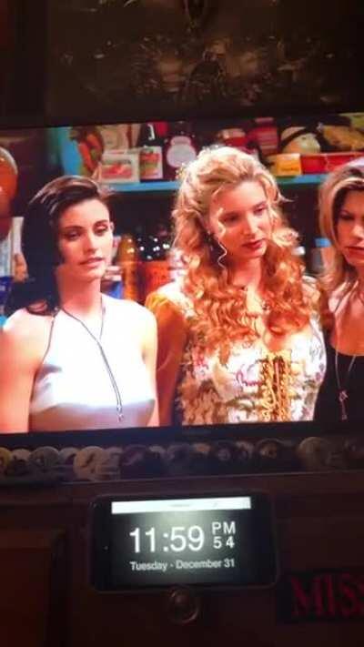 Friends new year episode timed perfectly on new year