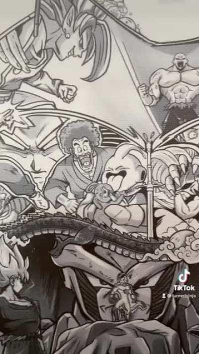 [OC][Fanart] Childhood sweet memories. Goku met Bulma, where it all began!