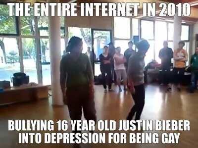 like = kill justin bieber / ignore = satan