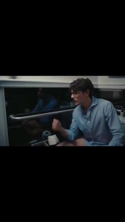 Damn. Can’t a dude take a poop in peace