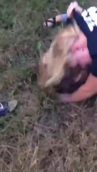 Dominated by the stronger girl