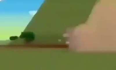 Coso strano molto bello che corre