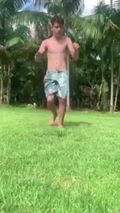 awesome backflip