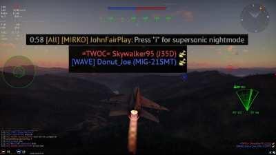 First time I used electronic warfare to win warthunder battle