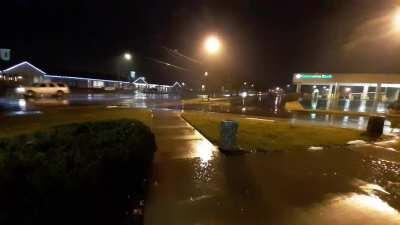 A good rain after a long dry spell in Overland Park, KS. (Sorry for quality)