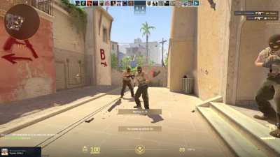 Average casual warm up shenanigans