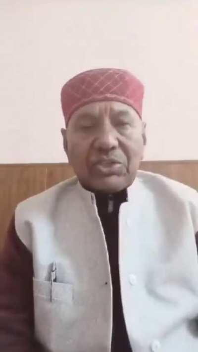 Negi da message for Bhu kanoon 