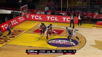 [Highlight] Wiggins goes full Reggie Miller to send Team Canada to OT and keep their Olympic dream alive