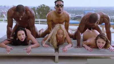 Adriana & friends get pounded out