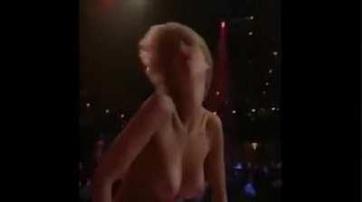 Dancing Naked On Stage