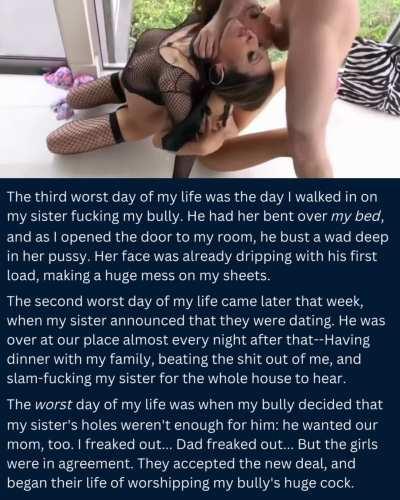 My bully stole my mom, my sister, and my house!