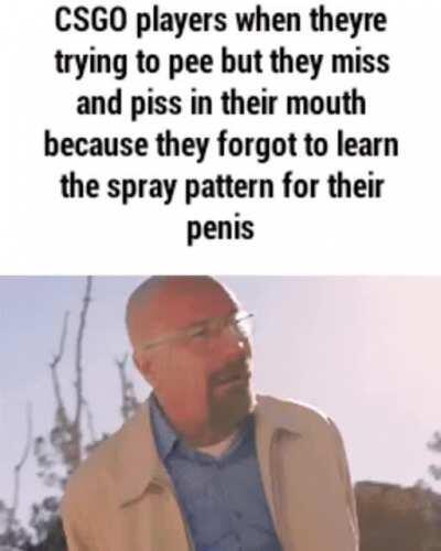 Smh you always gotta know the spray patterns 😒