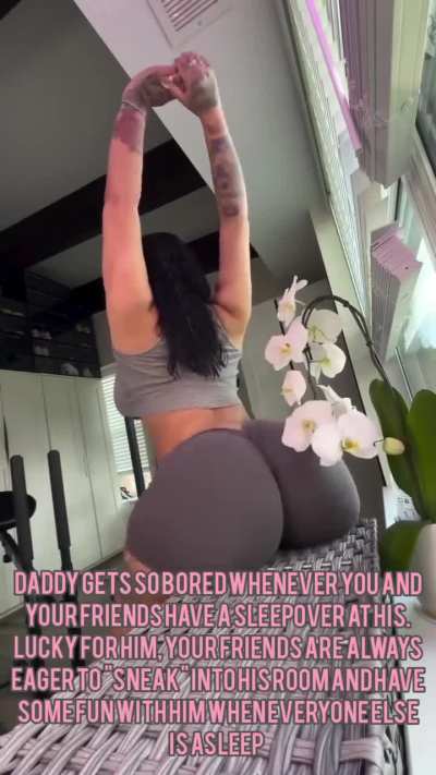 There's not much sleeping going on at the sleepover, but no one seems to care