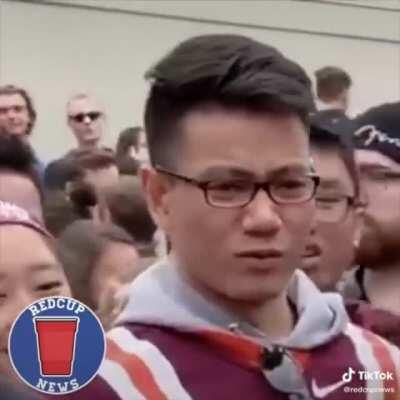 “She loves sports and she loves broccoli so we are here”