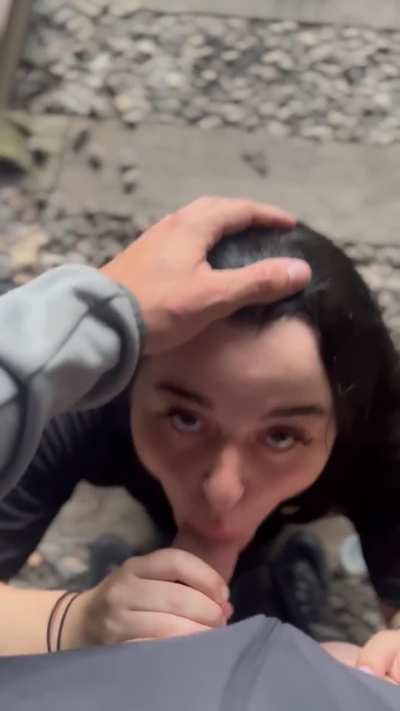 I’ll suck it anywhere he wants