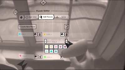 I added a local level editor to Cubism so you can design your own puzzles