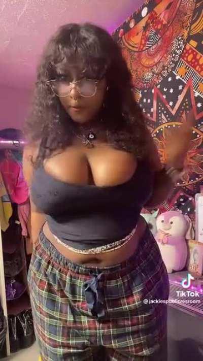 Big boobs black girl