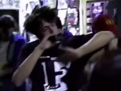 Rage Against The Machine playing a record shop, months before their debut album blew up, 1992