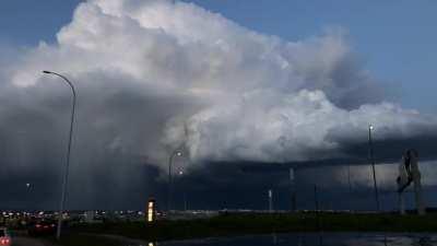 Looking East from Beacon Hill. Recorded for 8 minutes in real time