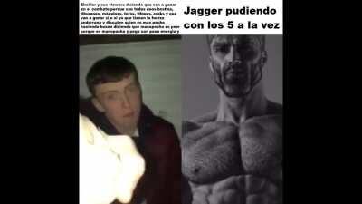 Mr Jagger más bien Mr Jacked 😳