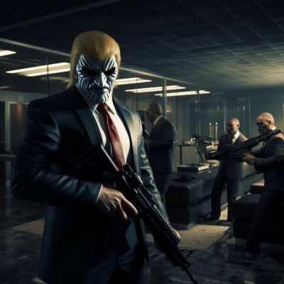 Trump sings Break the Rules - Simon Viklund/Payday 2