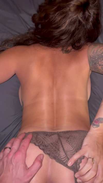 Just pull them to the side