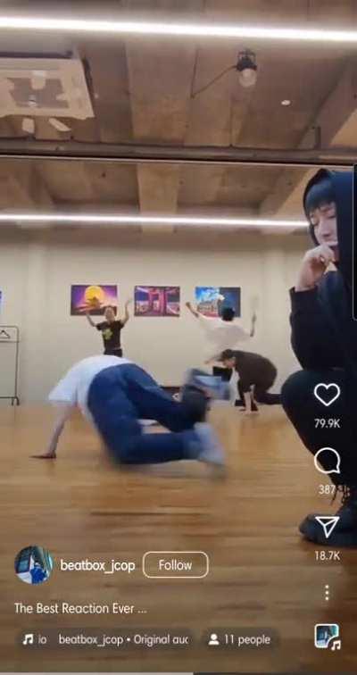 This beatboxer's skills.