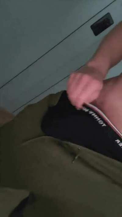 19y/o cock needs somone to make it hard...