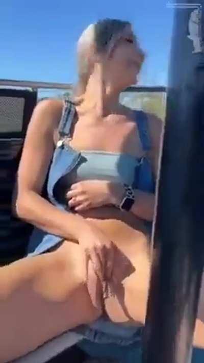 Game with pussy Cable Car