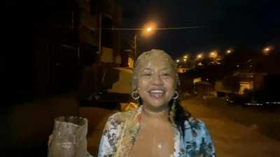 Puke fun in the night