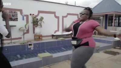 HMF While I Show off My Taekwondo Moves