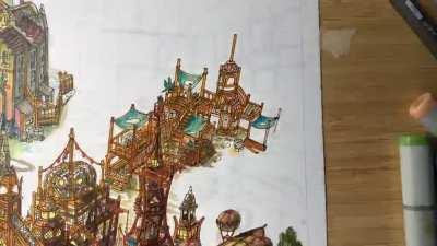 Spent a little bit of time drawing each day for 25 days. Hope you like it!