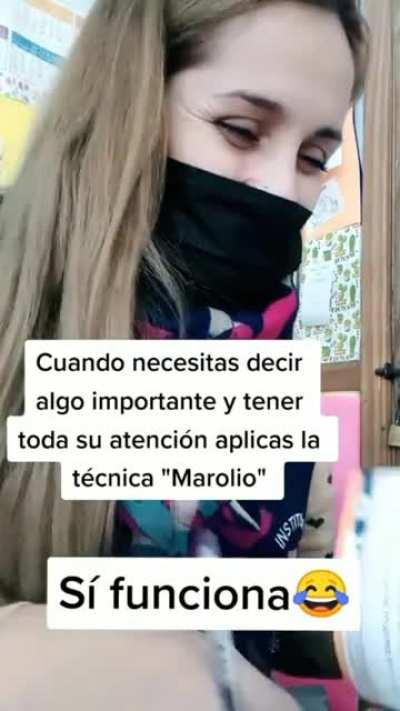 Técnica para captar la atención de los alumnos (no importa la edad).