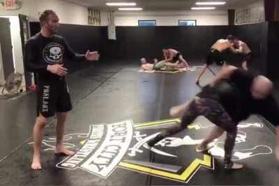 When Khabib Tries to Takedown Gheatje Tomorrow.